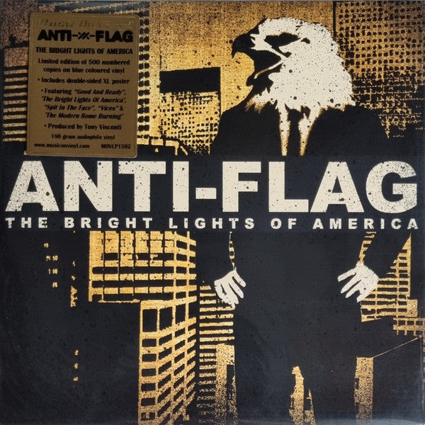 Anti-Flag : The Bright Lights Of America (2xLP, Album, Ltd, Num, RE, Blu)