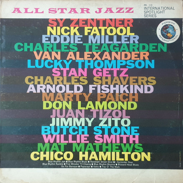 Various : All Star Jazz (LP, Comp)