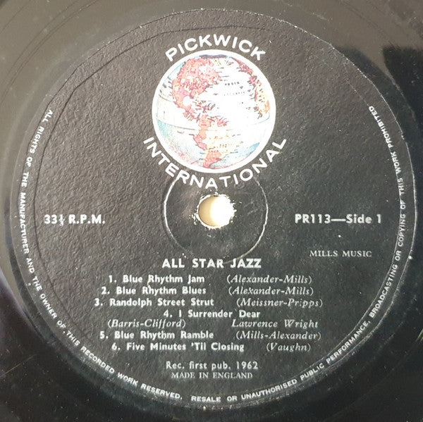 Various : All Star Jazz (LP, Comp)