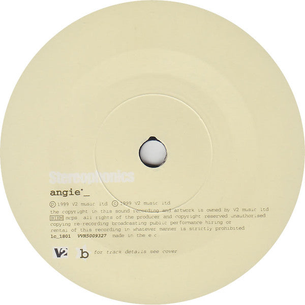 Stereophonics : Hurry Up And Wait (7", Single)