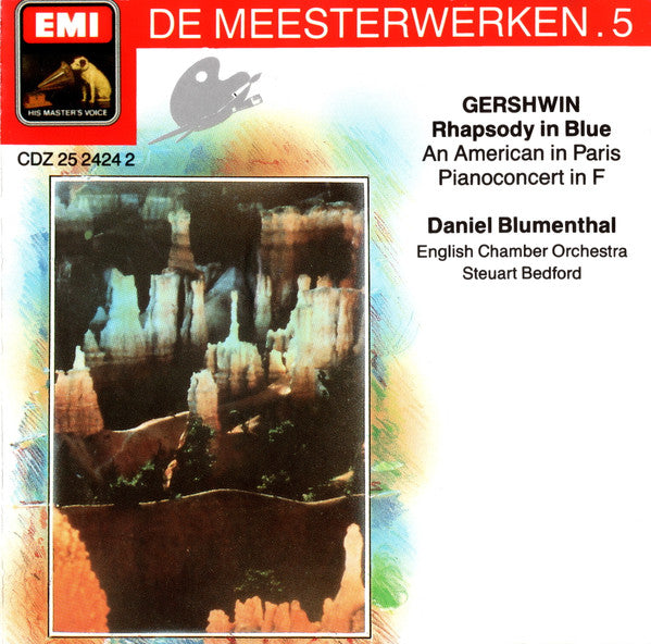 George Gershwin - Daniel Blumenthal, English Chamber Orchestra, Steuart Bedford : Rhapsody In Blue, An American In Paris, Pianoconcert In F (CD, Album, Comp)