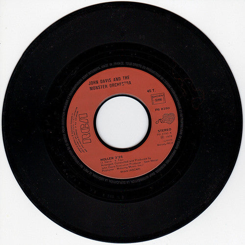 John Davis & The Monster Orchestra : Holler / Love Magic (7")