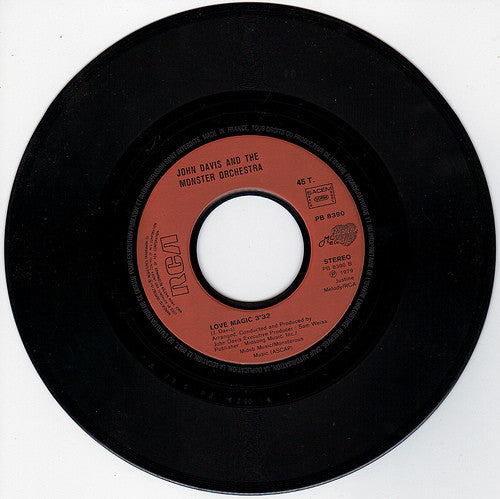 John Davis & The Monster Orchestra : Holler / Love Magic (7")