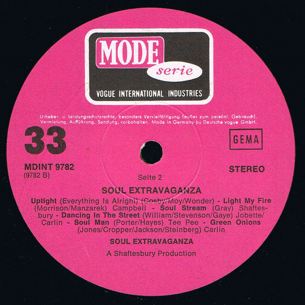 Soul Extravaganza : Soul Extravaganza (The Big Band Soul) (LP, Album)