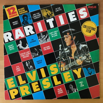 Elvis Presley : Rarities  (12 Songs In Very Special Versions) (LP, Comp)