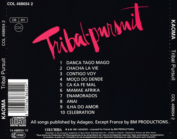 Kaoma : Tribal Pursuit (CD, Album)