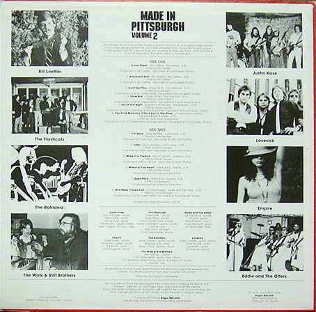 Various : Made In Pittsburgh Volume 2 (LP, Comp)