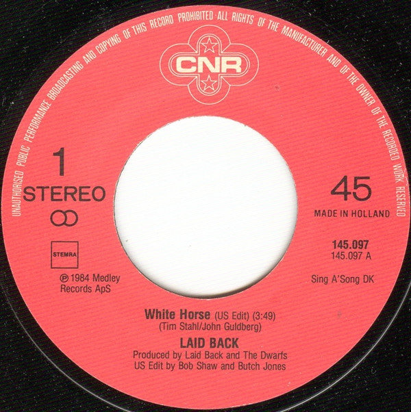 Laid Back : White Horse (7", Single)