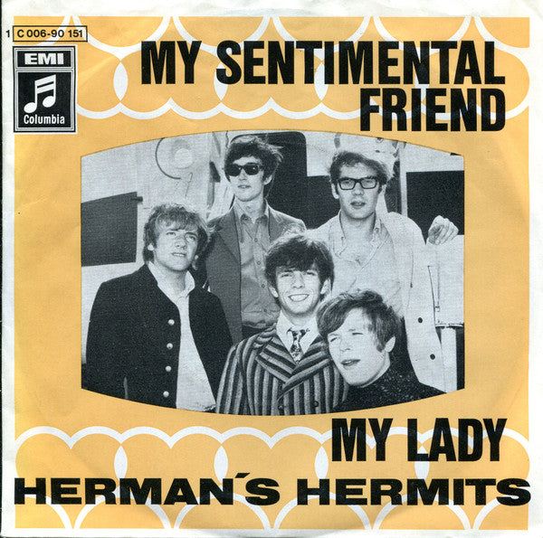 Herman's Hermits : My Sentimental Friend  /  My Lady (7", Single)