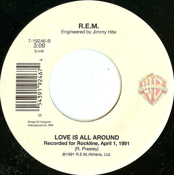 R.E.M. : Radio Song (7", Single)