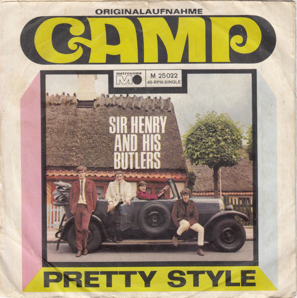 Sir Henry & His Butlers : Camp (7", Single)
