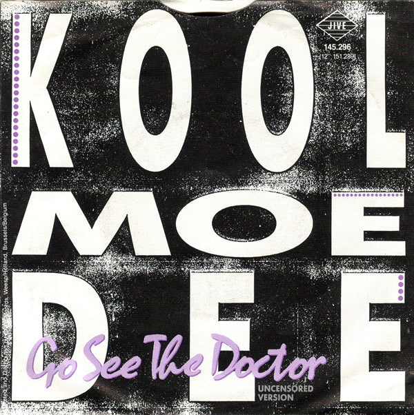 Kool Moe Dee : Go See The Doctor (7", Single)