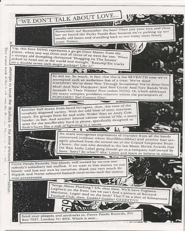 Various : Songs About Plucking (2x7")