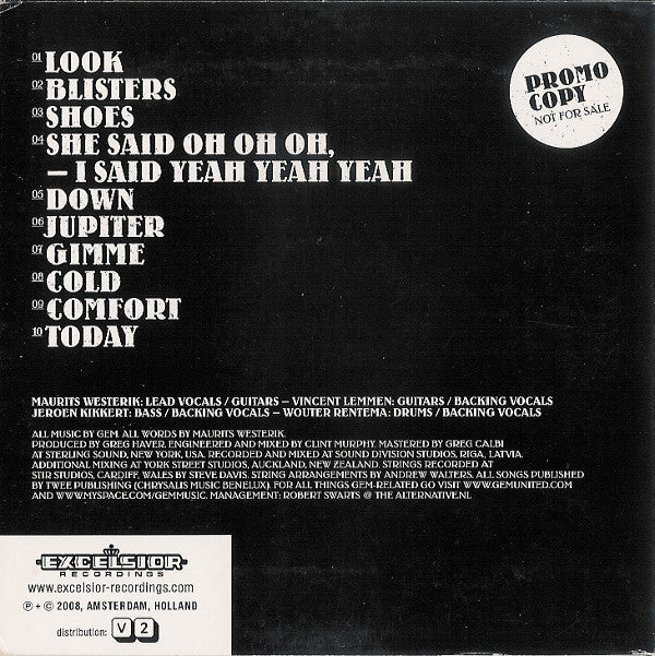 Gem (3) : New (CD, Album, Promo)