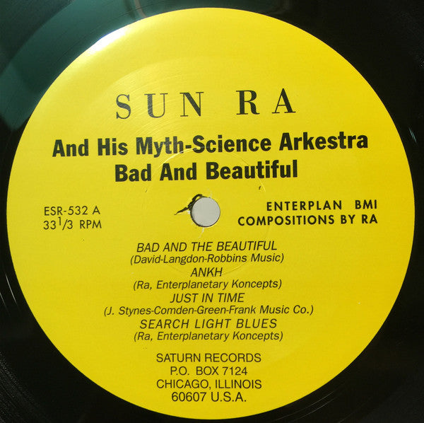The Sun Ra Arkestra : Bad And Beautiful (LP, Album, RE)