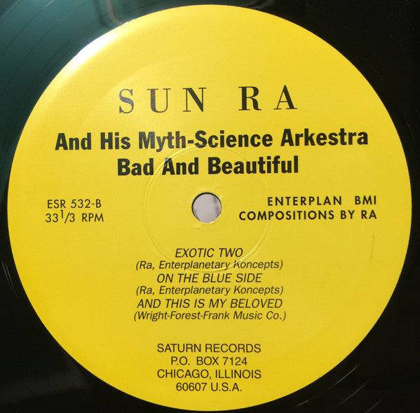 The Sun Ra Arkestra : Bad And Beautiful (LP, Album, RE)