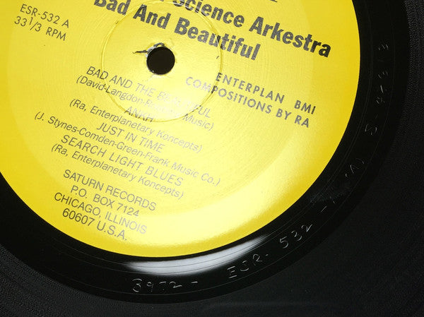 The Sun Ra Arkestra : Bad And Beautiful (LP, Album, RE)