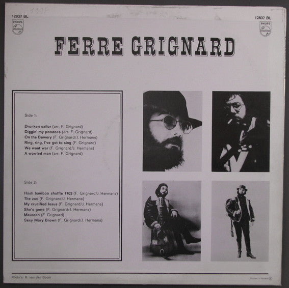 Ferre Grignard : Ferre Grignard (LP, Album, Mono)