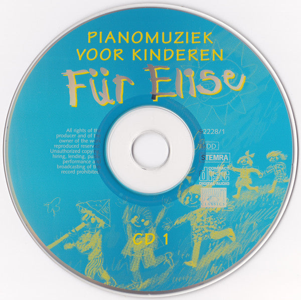 Various : Pianomuziek Voor Kinderen: Für Elise (2xCD, Comp)