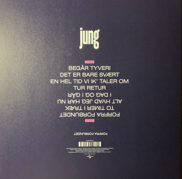 Jung (12) : Forfra Forbundet (LP, Album + 7")