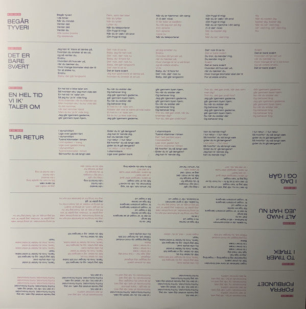 Jung (12) : Forfra Forbundet (LP, Album + 7")