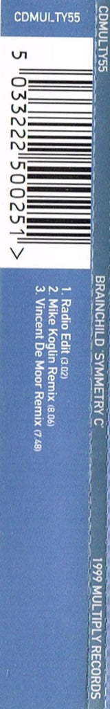 Brainchild : Symmetry C (CD, Single)