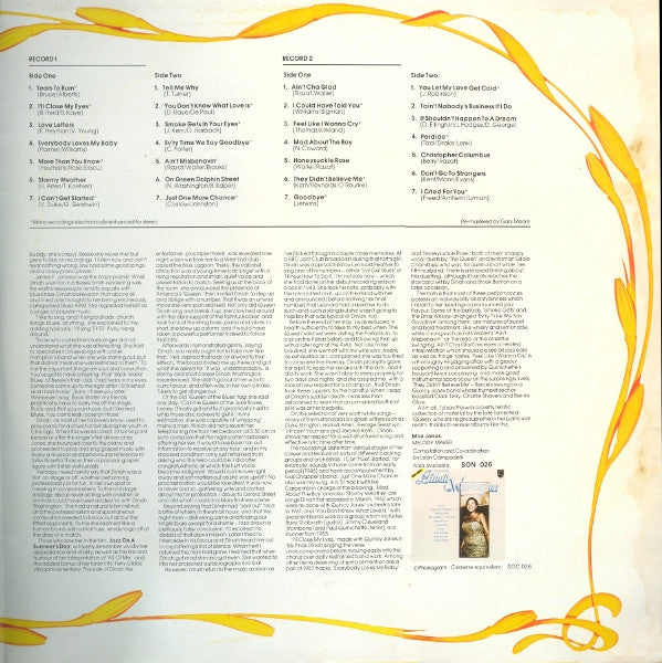 Dinah Washington : Spotlight On Dinah Washington (2xLP, Comp)