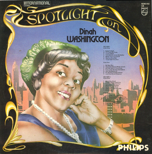 Dinah Washington : Spotlight On Dinah Washington (2xLP, Comp)