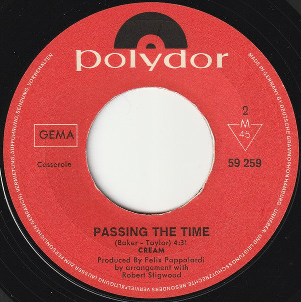 Cream (2) : Crossroads (7", Single, Mono)