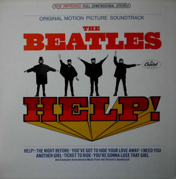 The Beatles : Help! (Original Motion Picture Soundtrack) (LP, Album, RE, Win)