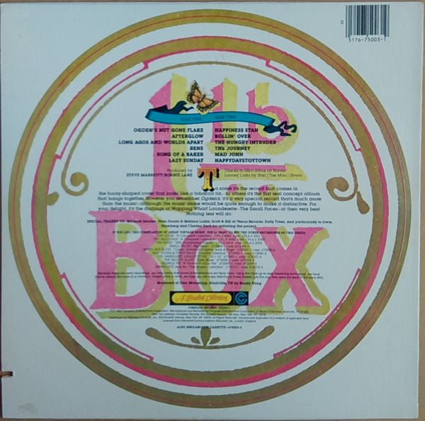 Small Faces : Ogdens' Nut Gone Flake (LP, Album, RE, All)