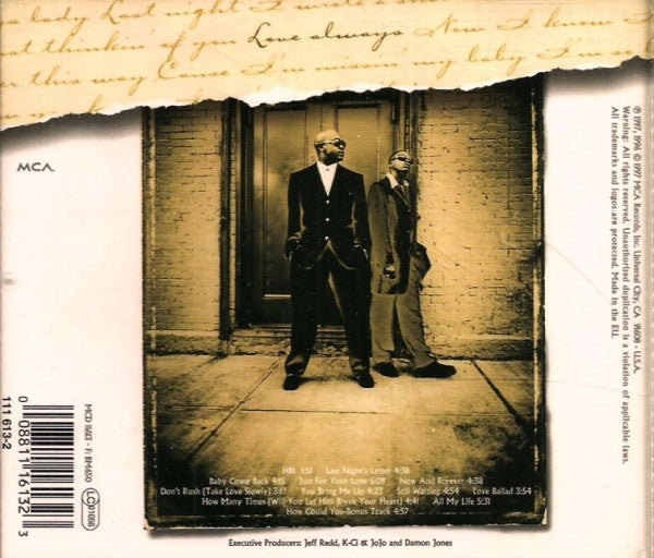 K-Ci & JoJo : Love Always (CD, Album, RE)