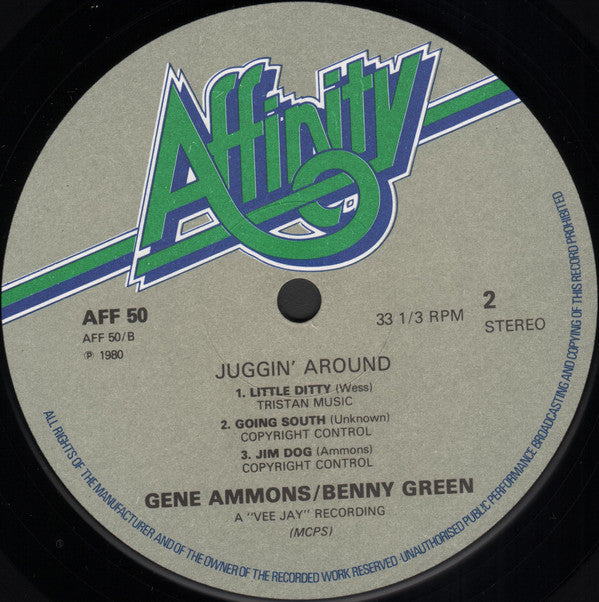 Gene Ammons / Bennie Green : Juggin' Around (LP, Album)