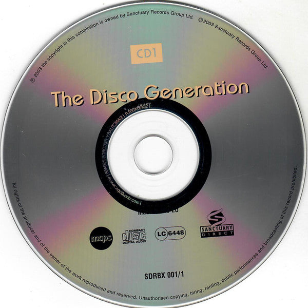 Various : The Disco Generation (5xCD, Comp)
