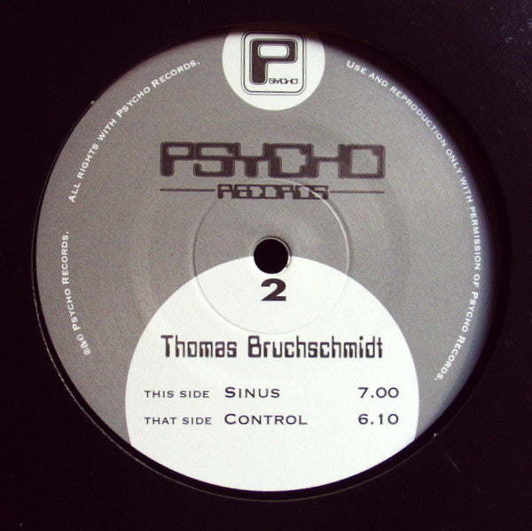 Thomas Bruchschmidt : Sinus / Control (12")