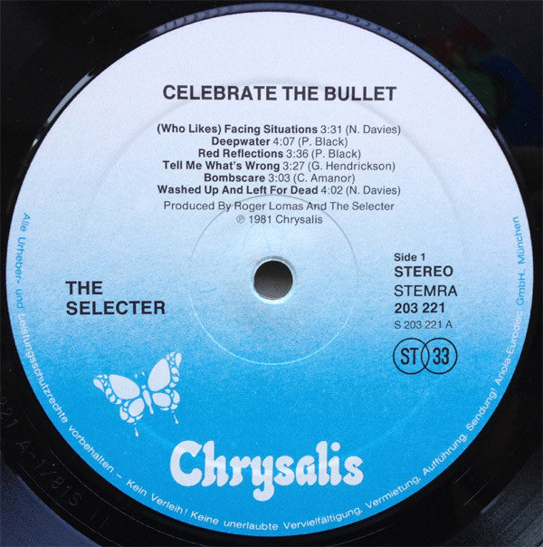 The Selecter : Celebrate The Bullet (LP, Album)