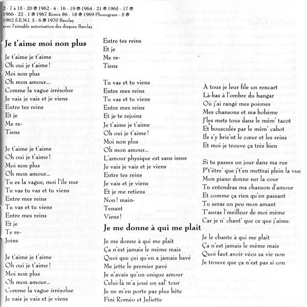 Brigitte Bardot : La Madrague (CD, Comp)