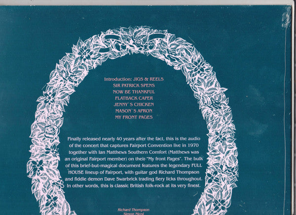 Fairport Convention : Maidstone 1970 (LP, Album, 180)