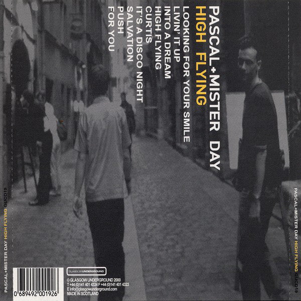 Pascal & Mister Day : High Flying (CD, Album)