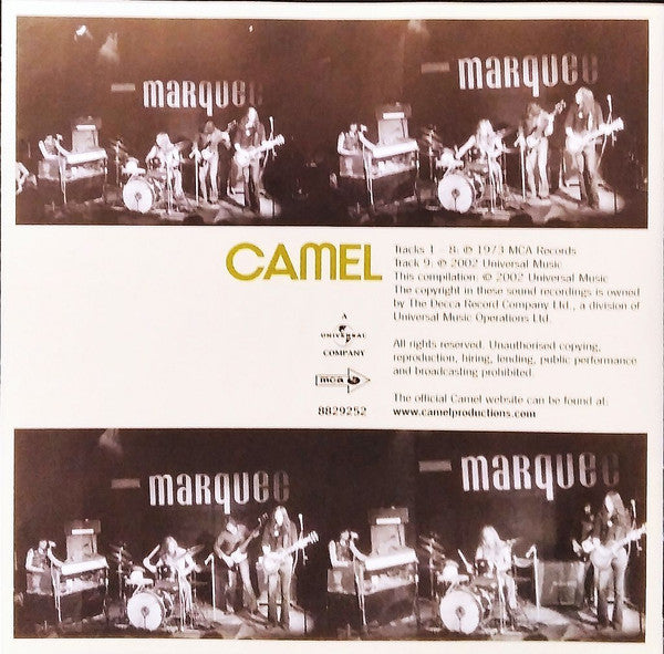 Camel : Camel (CD, Album, RE, RM, RP)