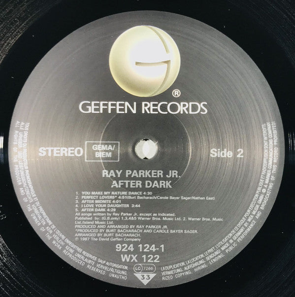 Ray Parker Jr. : After Dark (LP, Album)