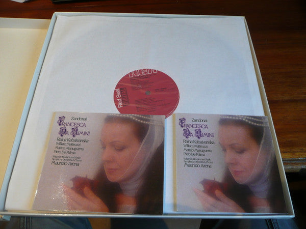 Riccardo Zandonai, Raina Kabaivanska, William Matteuzzi, Matteo Manuguerra, Bulgarian Radio Symphony Orchestra, Maurizio Arena (2) : Francesca Da Rimini (3xLP)