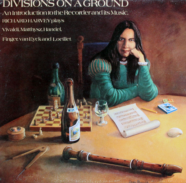 Richard Harvey (2) : Divisions On A Ground (An Introduction To The Recorder And Its Music) (LP, Album)