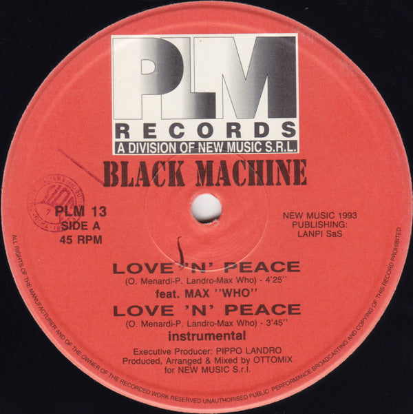 Black Machine : Double Mix (2x12", Ltd)