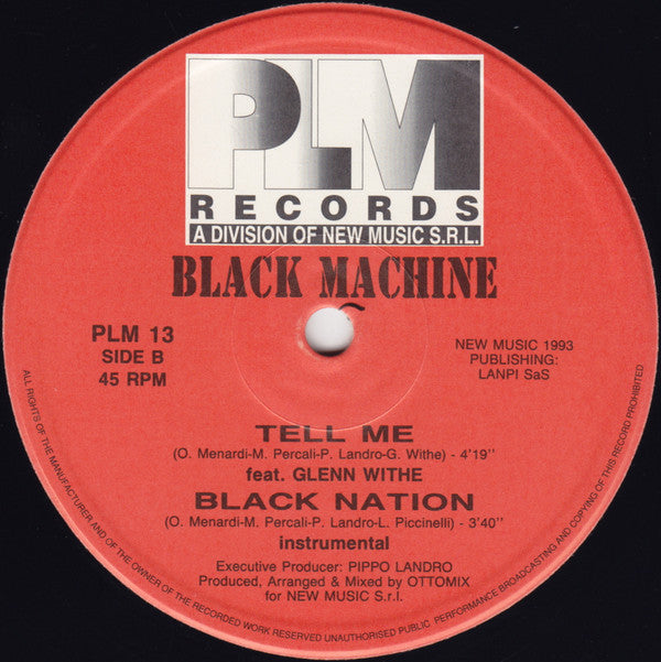 Black Machine : Double Mix (2x12", Ltd)