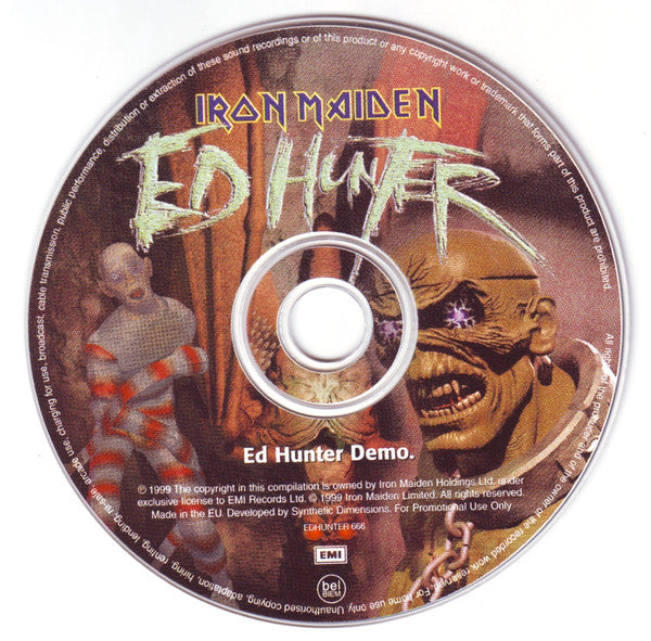 Iron Maiden : Ed Hunter (CD, Enh, Promo, Smplr)