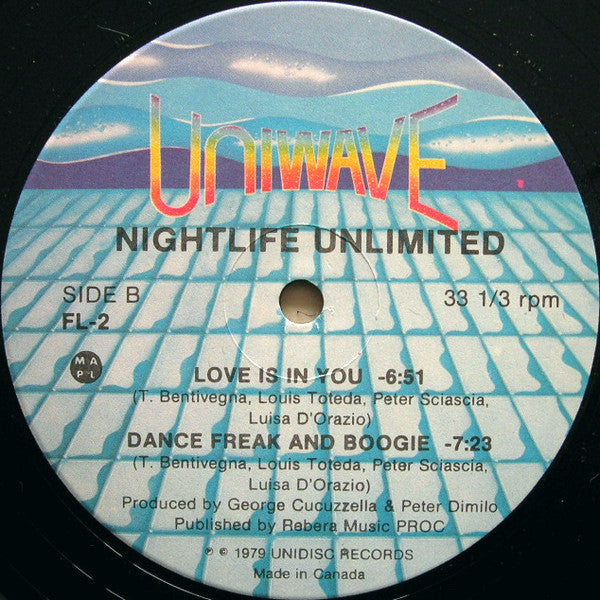 Nightlife Unlimited : Do Me Tonight (12", Single)