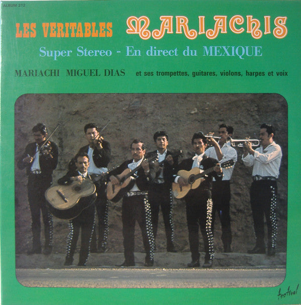 Mariachi Miguel Diaz : Les Véritables Mariachis (2xLP, Comp)