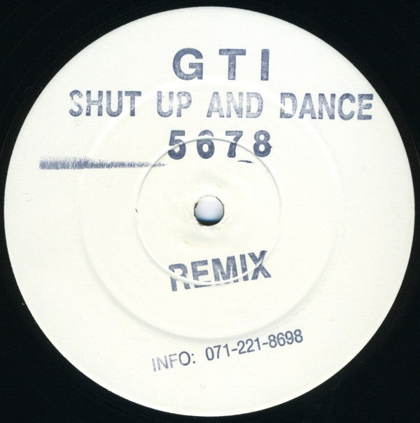 Shut Up & Dance : 5 6 7 8 Remix (12", W/Lbl, Sta)