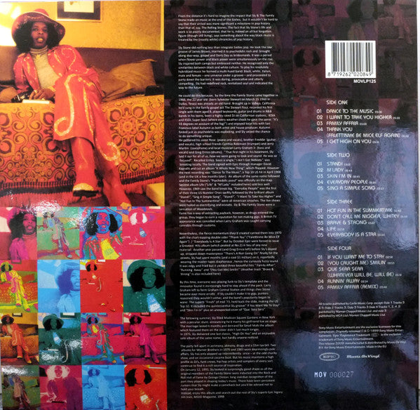 Sly & The Family Stone : The Best Of Sly And The Family Stone (2xLP, Comp, Ltd, Num, RE, Pin)